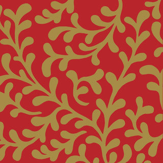 Pretty Tendrils, red • Lunch Napkins