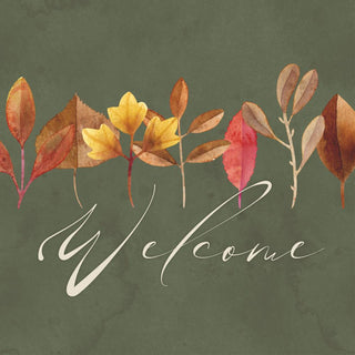 Welcome Leaves • Lunch Napkin