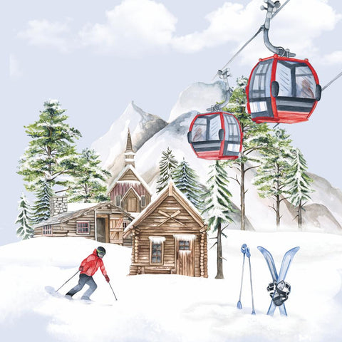 Ski Hut • Lunch Napkins