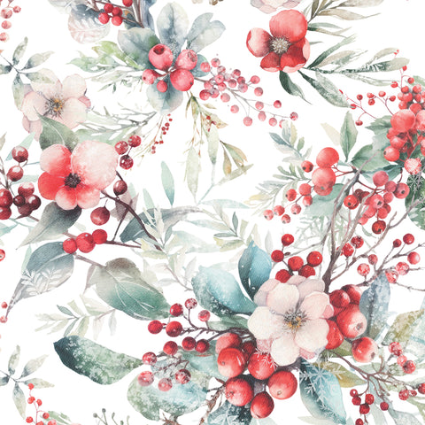 Winter Berries • Lunch Napkin