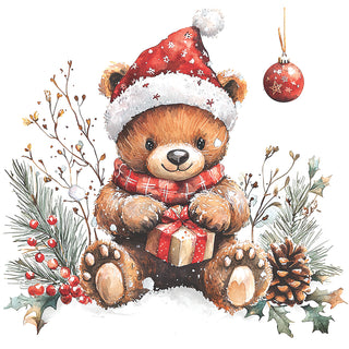 Teddy's Gift • Lunch Napkin