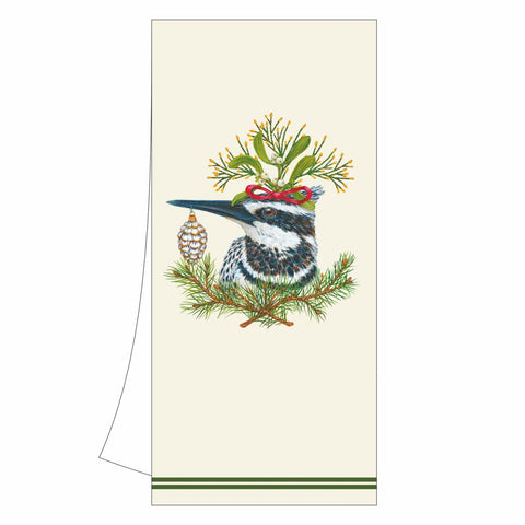 Kingfisher Holiday Kitchen Towel