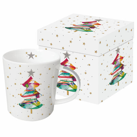 Glitter Tree Gift-Boxed Mug