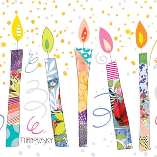 Birthday Candles Napkins