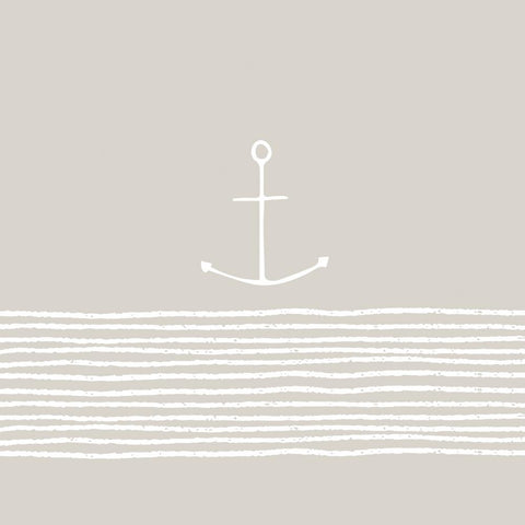 Pure Anchor, taupe Lunch Napkins