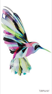 Corfu Hummingbird Guest Towel