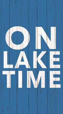 On Lake Time Guest Towel