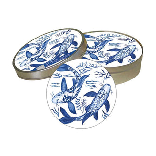 Emperor's Koi Pulpboard Coaster Set