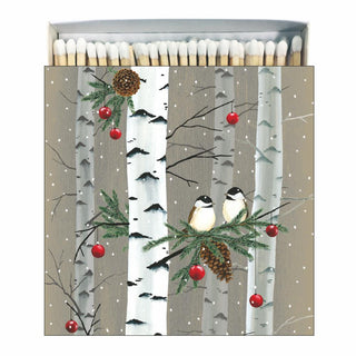 Birch & Birds Square-boxed Matches