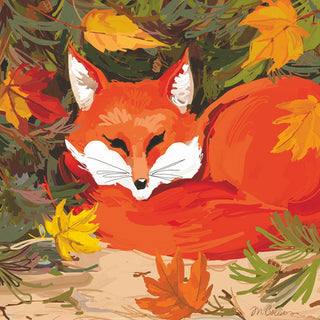 Autumn Fox Beverage Napkins