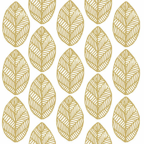 Golden Leaves Beverage Napkins