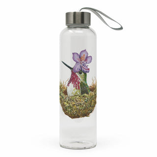 Pat Glass Water Bottle